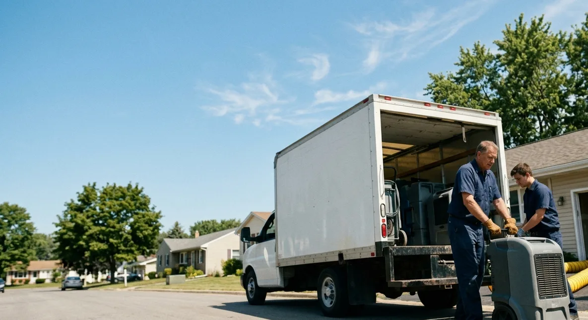 Water Damage Cleanup in Roanoke, IN near me